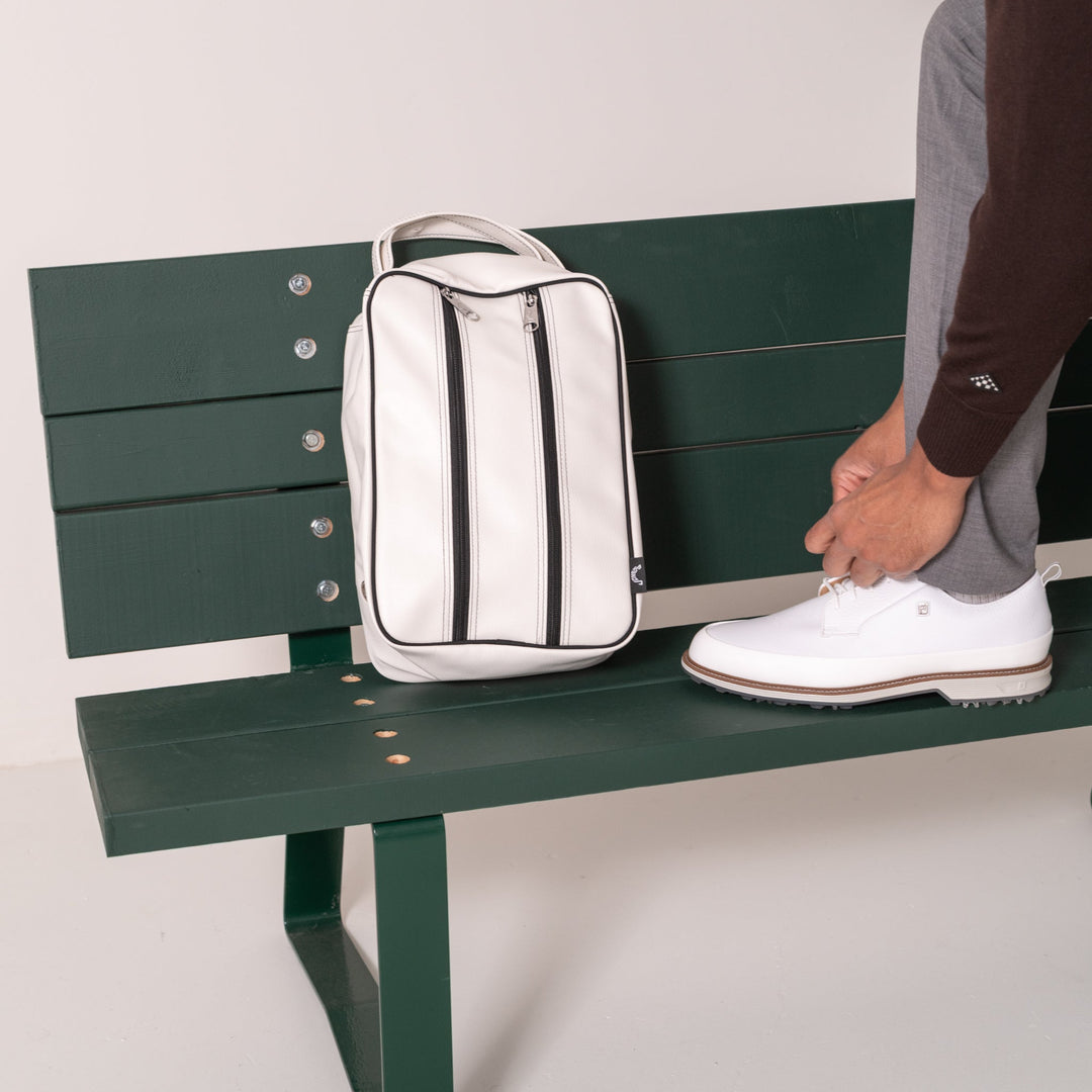 Utah Classic Shoe Bag- White
